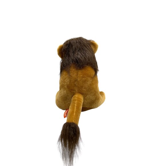 Wild Republic Lion Realistic 10" Gold Tan Brown Plush Stuffed Jungle Animal - Picture 9 of 13